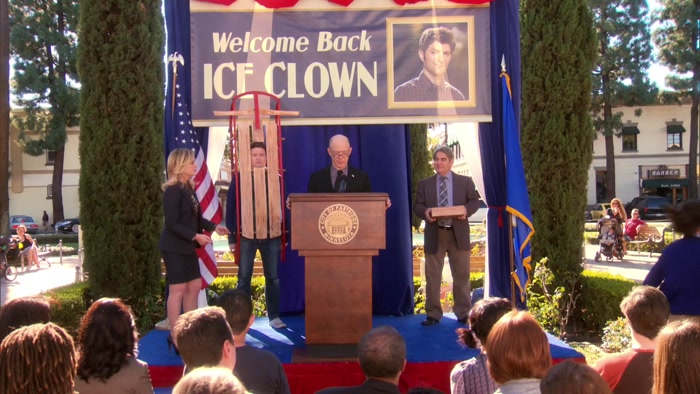 HERE TO ACCEPT THE KEY TO THE CITY OF PARTRIDGE, 