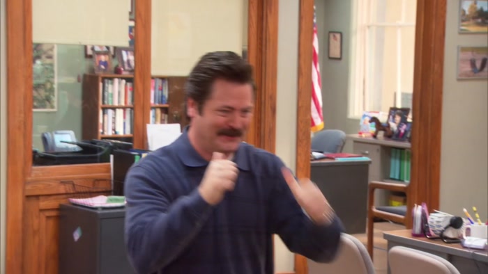 I'M RON SWANSON!  