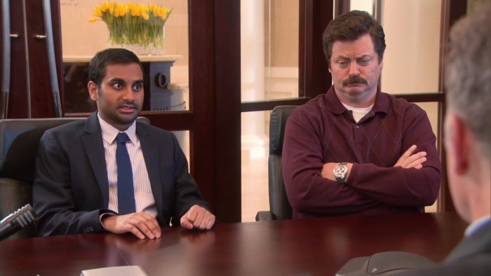 I DID IN FACT HEAR RON SWANSON SAY 