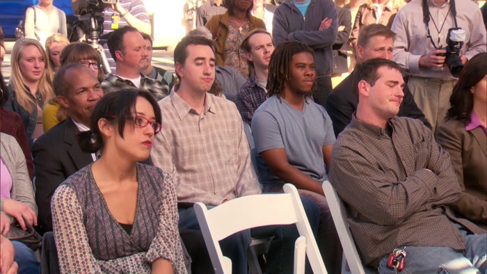AGAIN, THIS WOULD ALL BE WAY MORE SATISFYING IF BEN WAS HERE. 