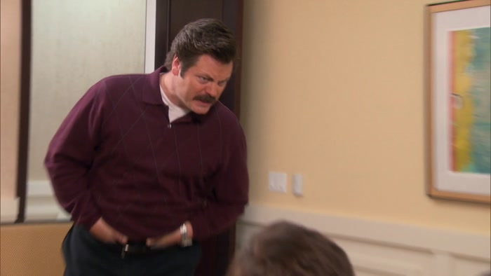 YOU EVEN CALLED ME A... VEGETARIAN. 