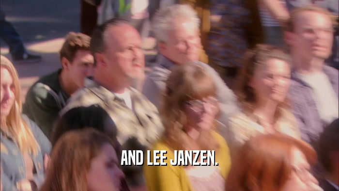 AND LEE JANZEN.  