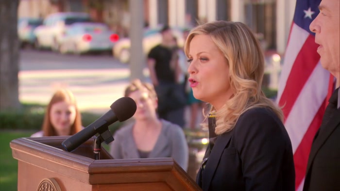 ALL THE WAY HERE FROM PAWNEE, INDIANA, 