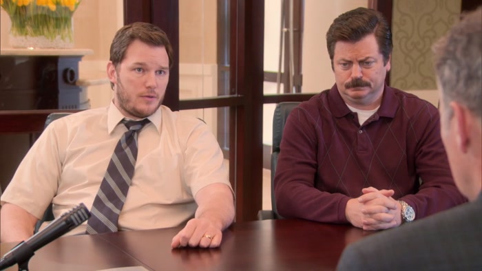 TO THE WEDDING OF LESLIE KNOPE,  