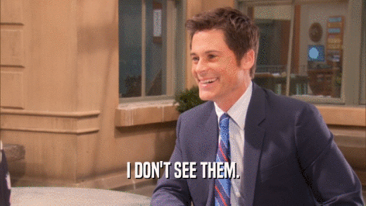 I DON'T SEE THEM.  