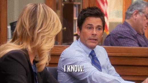 I KNOW.  