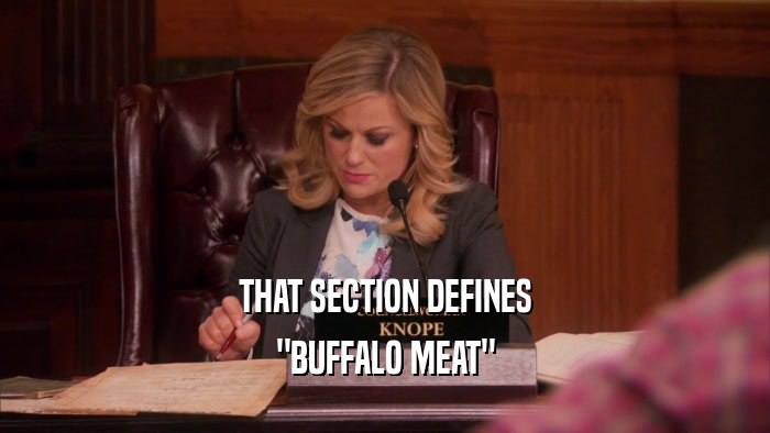THAT SECTION DEFINES 