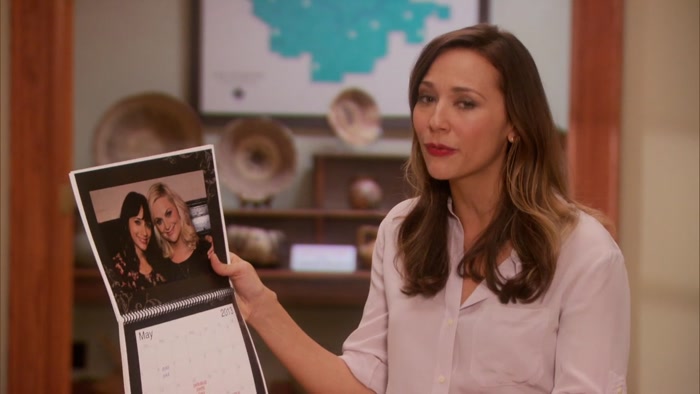 CELEBRATING THE FIRST TIME SHE EVER BOUGHT ME A CALENDAR. 