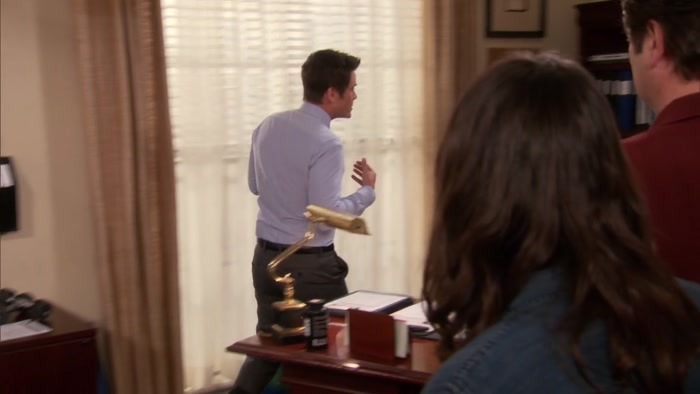 I JUST WANT APRIL TO BECOME AS GREAT A DEPARTMENT HEAD AS YOURSELF. 