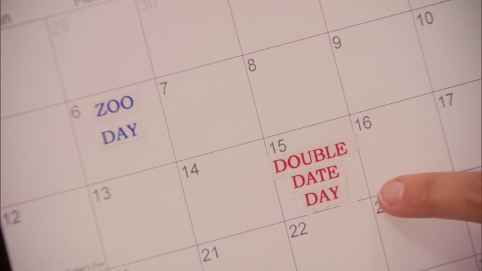 IT WAS THE FIRST TIME WE WENT ON A DOUBLE DATE. 