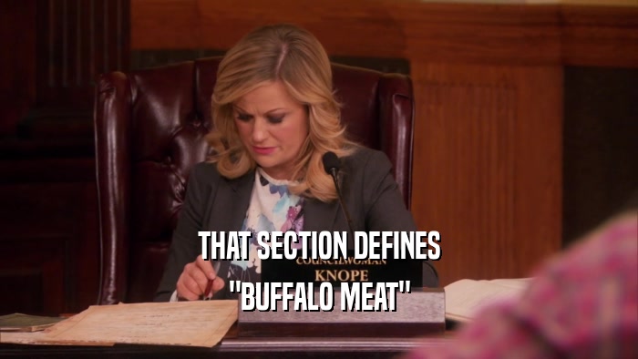 THAT SECTION DEFINES 