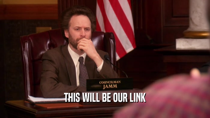 THIS WILL BE OUR LINK  