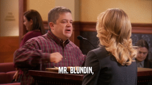 MR. BLUNDIN,  