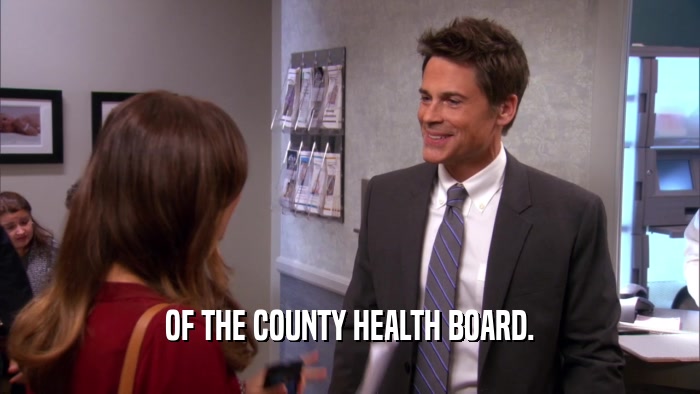 OF THE COUNTY HEALTH BOARD.  