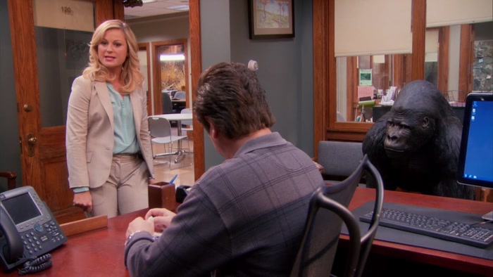'TWAS LESLIE KILLED THE BEAST.  