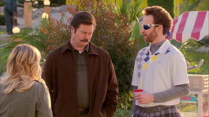 YEAH, SHE'S RIGHT, SWANSON. I DO LOVE IT. 