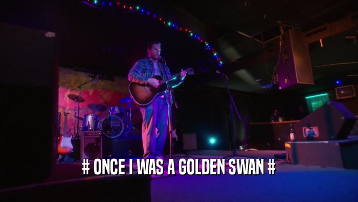 # ONCE I WAS A GOLDEN SWAN #  