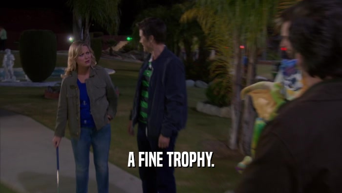 A FINE TROPHY.  