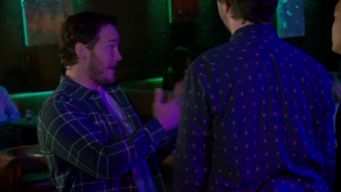 I WAS JUST OVER AT THE BAR,  