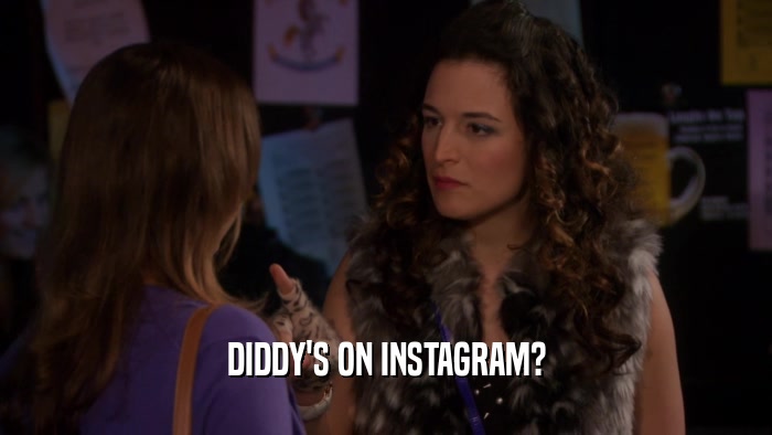 DIDDY'S ON INSTAGRAM?  