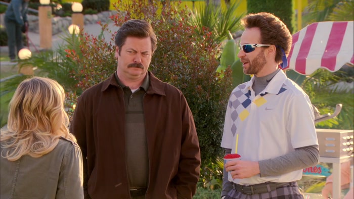 YEAH, SHE'S RIGHT, SWANSON. I DO LOVE IT. 