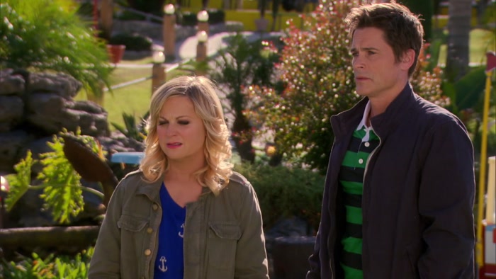 CHRIS, LESLIE, SNOW CONE LADY.  
