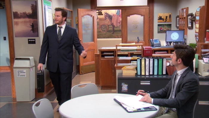 WHOA, FANCY ANDY.  