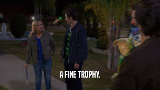 A FINE TROPHY.  