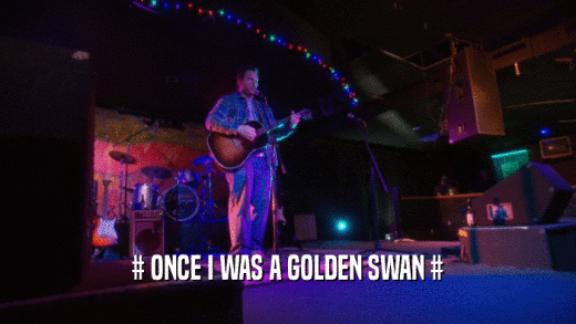 # ONCE I WAS A GOLDEN SWAN #  