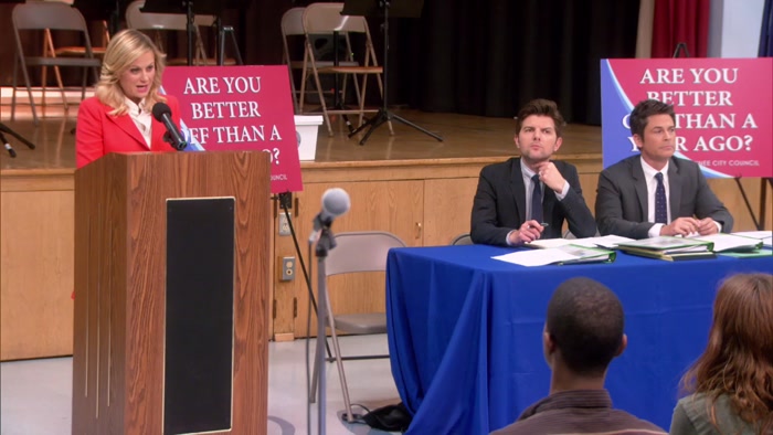 I AM HERE TODAY TO ASK YOU ONE QUESTION. 