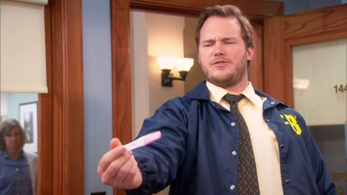 - IT'S A PREGNANCY TEST. - OH, MY GOD. 