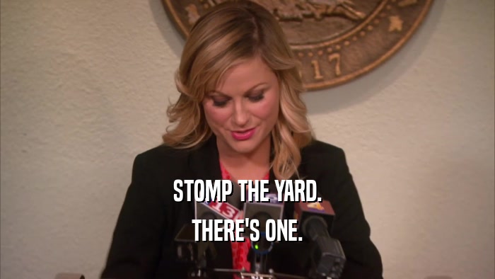 STOMP THE YARD. THERE'S ONE. 