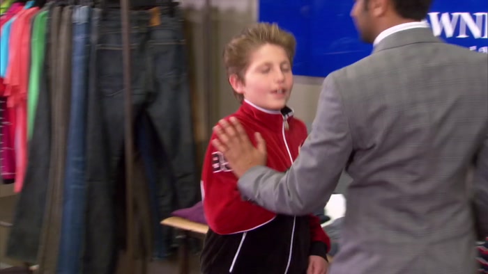 THAT SWEAT SUIT'S NOT FOR SWEATIN' IN, OKAY? 