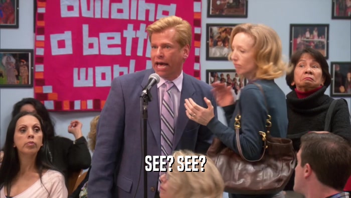 SEE? SEE?  