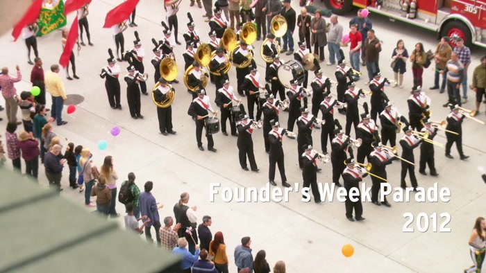 BUT OUR PARADE MAKES THE ROSE BOWL PARADE 