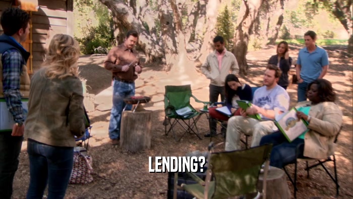 LENDING?  