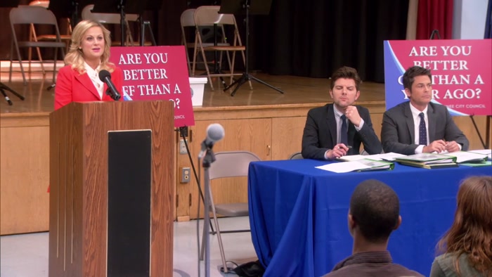 I AM HERE TODAY TO ASK YOU ONE QUESTION. 