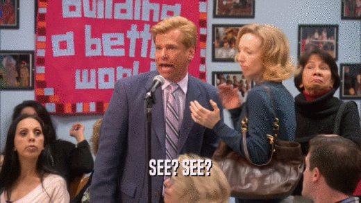 SEE? SEE?  