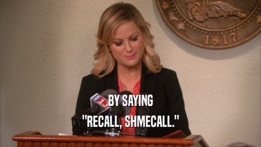 BY SAYING 