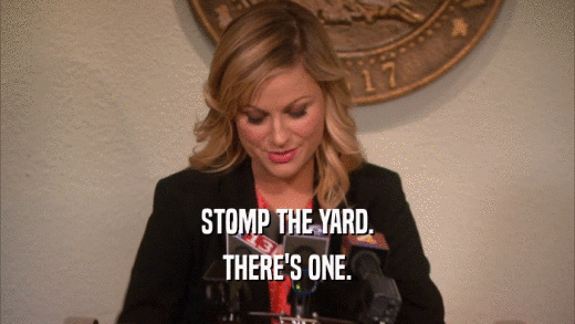 STOMP THE YARD. THERE'S ONE. 