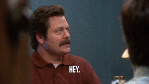 HEY.  