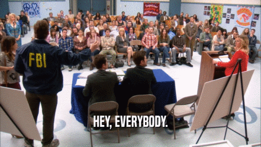 HEY, EVERYBODY.  