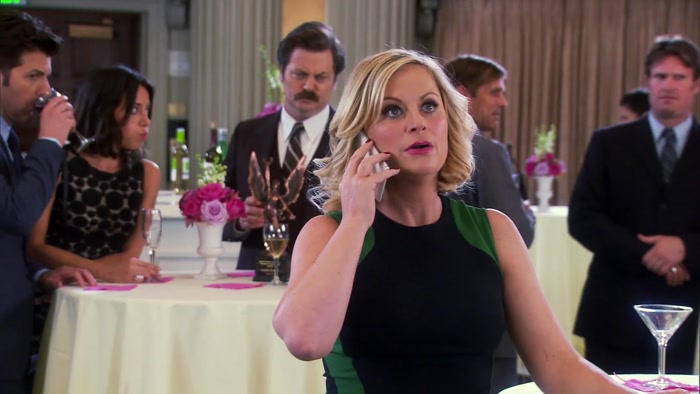 - HELLO. - LESLIE, IT'S JERRY. 