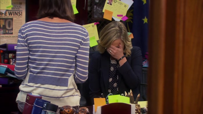 LESLIE, I DIDN'T EVEN START.  