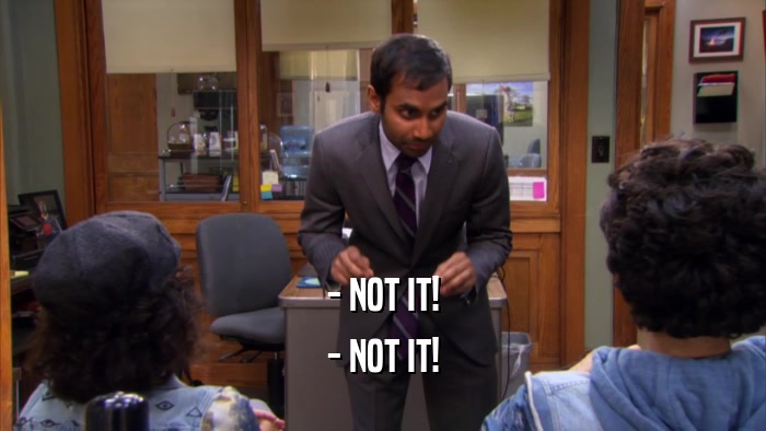 - NOT IT! - NOT IT! 