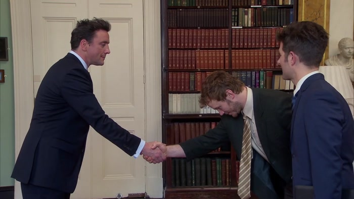 THIS IS ANDY DWYER, AND IT IS AN HONOR TO MEET YOU, SIR. 