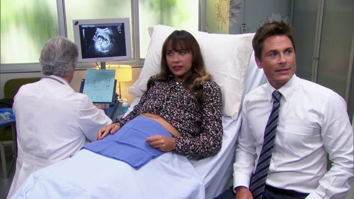IN HIS DOCTOR'S OFFICE, FOR WOMEN, BECAUSE I'M PREGNANT! 
