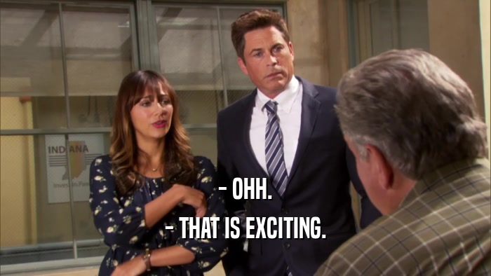- OHH. - THAT IS EXCITING. 