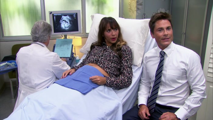 IN HIS DOCTOR'S OFFICE, FOR WOMEN, BECAUSE I'M PREGNANT! 