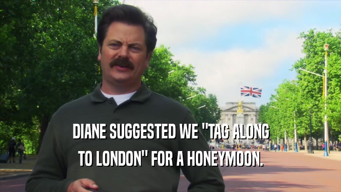 DIANE SUGGESTED WE 
